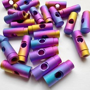 Tuerca <span class=keywords><strong>de</strong></span> Tija <span class=keywords><strong>de</strong></span> Sillín <span class=keywords><strong>de</strong></span> Bicicleta M5 <span class=keywords><strong>de</strong></span> Titanio Gr.5 Ti-6Al-4V Mecanizada por CNC con Cabeza Hexagonal y Barril Cilíndrico para Tija <span class=keywords><strong>de</strong></span> Sillín <span class=keywords><strong>de</strong></span> Bicicleta - Product Image 3