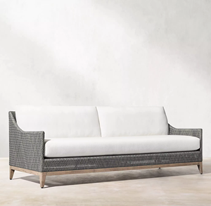 أريكة دوارة فاخرة من الراتان للحدائق الخارجية، أثاث عصري للفلل والفنادق، طقم أريكة من الراتان - Product Image 6