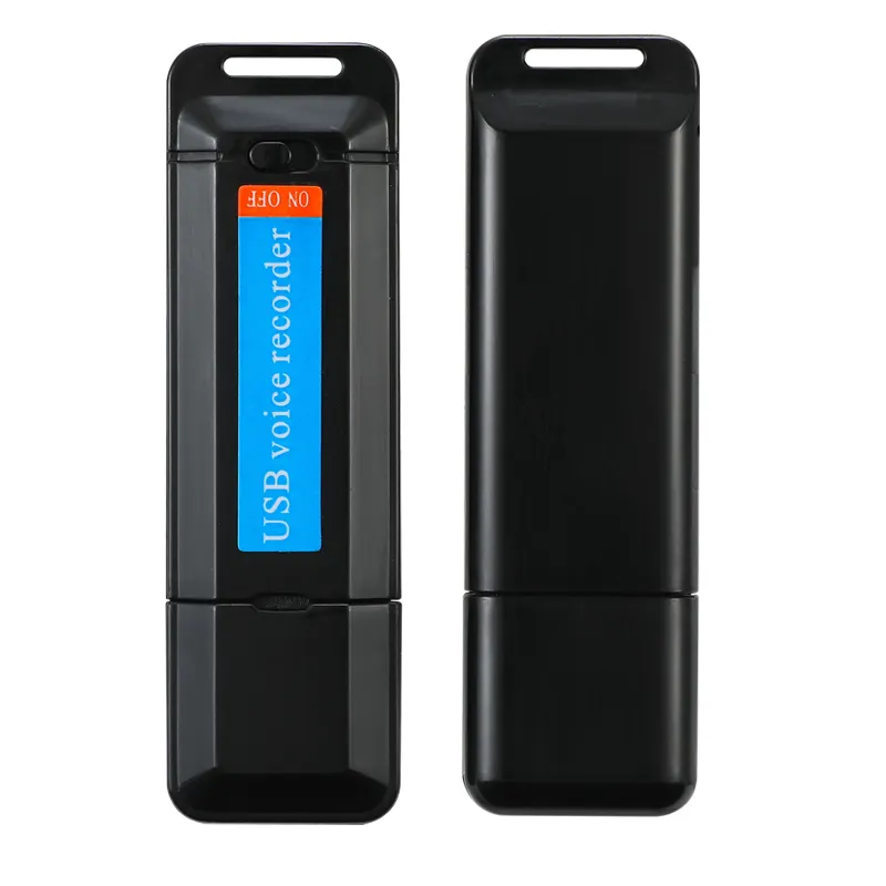 USB type mini dictaphone one key recording flash drive digital voice recorder