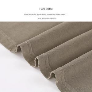 T-shirt pour homme de la marque Tide, lavé, style ancien, nouveau, poids lourd, 280g, 32 fils de coton, col rond, manches courtes, design vierge - Product Image 3