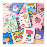 Cuaderno Portátil Mini A7 Personalizado de Fábrica, Cuaderno de Tapa Dura con Dibujos Animados para Niños