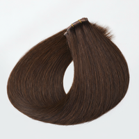 Nouvelle Arrivée Extensions de Cheveux Humains Double Trame Machine Genius Weft Remy Naturelles Russes 100% Cheveux Alignés dans le Sens des Cuticules