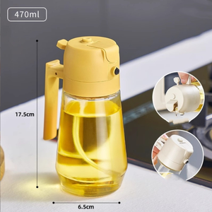 Botella para cocina Freidora de aire Ensalada Freír Barbacoa Pulverizador de <span class=keywords><strong>aceite</strong></span> para cocinar Dispensador de oliva Premium Mister - Product Image 4