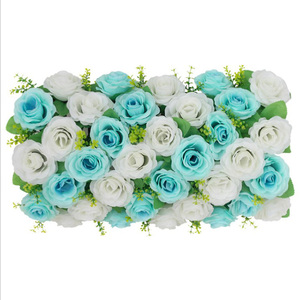 Pannello Decorativo per Matrimoni 50*30CM, Parete di Fiori Artificiali di Rose Rosse - Product Image 2