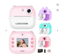 Printer Kamera Instan Termurah Mini Saku Printer Label Thermal DIY Stiker Foto Printer Portabel Kamera Cetak Anak Q9 Q10