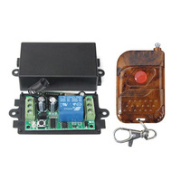 433mhz commutateur de télécommande sans fil DC 12V 10A 1CH récepteur de relais pour Smart Home Garage Gate Motor Light ON OFF Transmitter