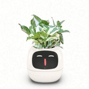 Maceta Digital Electrónica de Plástico Pequeña con Mascota Virtual Tamagotchi, Control por APP, Ecológica, para el Hogar, Interacción Creativa en Interiores - Product Image 5