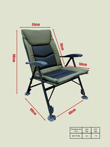 Sedia Pieghevole in Ferro Stile Europeo, Resistente, per Esterni, in Tessuto Oxford 600D, Extra Large, Portatile, per Pesca e Tempo Libero - Product Image 3