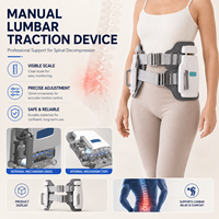 Boan Orthotics – Civière de traction dorsale non gonflable, pliable, réglable, durable, de classe I, pour la décompression et le soutien, usage clinique