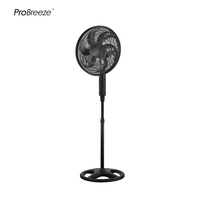 Ventilateur sur pied de 18 pouces, ventilateur de sol pour la maison, refroidissement électrique avec fonction anti-moustiques