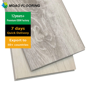 PISO SPC bấm vào 5 mm không thấm nước hickory PISO PVC nội thất bấm vào sàn nhà trang trí nội thất sang trọng Vinyl sàn ván - Product Image 4