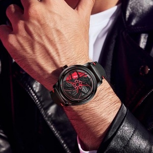 Fenyi Wholesales High-quality Fashionable Casual Best-selling Car Wheels <strong>Sporty</strong> Rotatable Quartz <strong>Watches</strong> for <strong>Men</strong> - Product Image 5