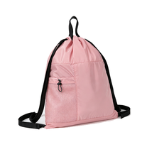 Sac à dos léger pliable et imperméable avec cordon de serrage pour la gym, la randonnée, la course à pied, le basketball, le rangement et les activités sportives
