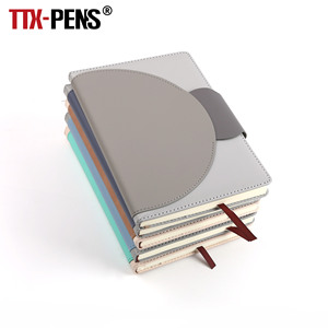 Vente en gros Bureau d'affaires personnalisé imprimé en cuir artificiel personnalisé A4A5 couverture rigide avec logo - Product Image 3