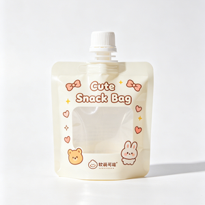 Sacchetto per Bevande Resistente all'Umidità con Beccuccio per Succhi Biologici, Alimenti per Bambini e Snack Liquidi - Product Image 3