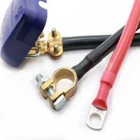 Benutzer definierte 35 Square Automotive Kabelbaum 2awg rote und schwarze Kupfer Autobatterie Verbindungs linie