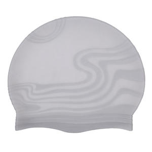Casquette <span class=keywords><strong>de</strong></span> sport personnalisée OEM bon marché, casquette <span class=keywords><strong>de</strong></span> natation en silicone <span class=keywords><strong>de</strong></span> marque avec logo imprimé - Product Image 3