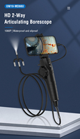 Caméra endoscope portable Full HD avec rotation de 360 degrés pour Iphone Module endoscope Ent flexible