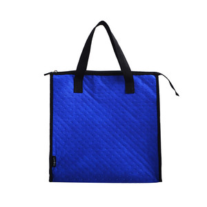 Feuille d'aluminium alimentaire thermique personnalisée avec fermeture à glissière et poche lettre déjeuner fourre-tout snack sac isotherme - Product Image 3