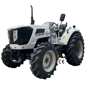 Gran potencia 80HP 85HP 4WD tractores agrícolas maquinaria agrícola con CE para la venta