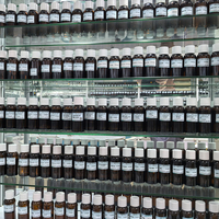 Huile de base d'amande douce avec 12 mélanges d'huiles essentielles pures pour les soins de la peau DIY, le massage corporel et la fabrication de savons