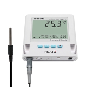 Thư viện và phòng triển lãm CE chứng nhận độ chính xác cao kép cảm biến bên ngoài âm thanh và ánh sáng báo động nhiệt kế - Product Image 3