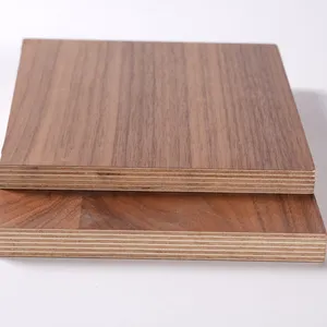 China factory 3MM-18MM white melamine plywood embossed plywood board for furniture with good price