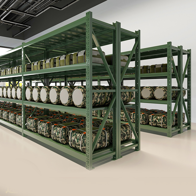 Military Green Mobile Shelving Wire Mesh