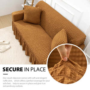 MU Morden-Ensemble de housses élastiques pour <span class=keywords><strong>fauteuil</strong></span> de salon, en forme de L, simples, deux ou trois sièges - Product Image 6