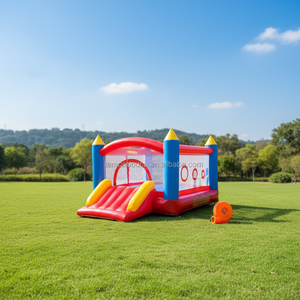 Château gonflable commercial de petite taille en PVC, taille personnalisée, pour le divertissement des enfants et la <span class=keywords><strong>location</strong></span> commerciale - Product Image 3
