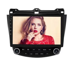 10.1" android 9.1 car stereo dvd player gps for honda accord 7th 2003 2004 2005 2006 2007 2008