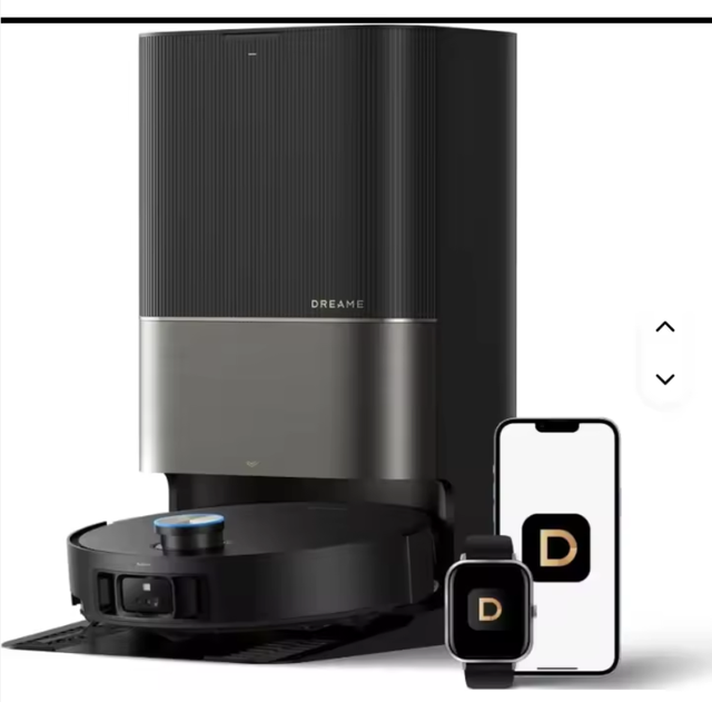VERIFIED SELLER DREAMEs X50 for Robot Vacuum and Mop with Auto-Empty and Mop Self-Cleaning 20,000Pa Suction 3-Year Warranty