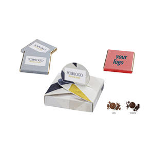 Coffret Cadeau Duo Promotionnel de Luxe Cioco, Assortiment de Chocolats, Impression Numérique, Emballage Premium, Option Logo Personnalisé - Product Image 1