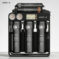 Système RO 600 GPD OEM/ODM 7 étapes alcalin et minéral sans réservoir sous évier avec filtres à eau pour la consommation domestique et moniteur TDS