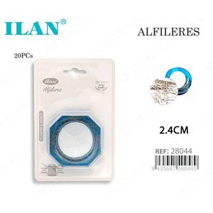 Ilan Alfileres 2.4Cm 20Pezzi Spille da Cucito - Product Image 1