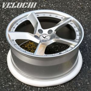 ล้อฟอร์จอลูมิเนียม VLC แบบกำหนดเอง น้ำหนักเบา 2 ชิ้น 5x114.3 5x112 ขนาด 18-24 นิ้ว ขอบขัดเงา - Product Image 4