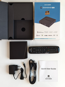 Aceconn Diamond Pro <span class=keywords><strong>Android</strong></span> 11 8K สตรีมสำหรับกล่อง4K 2g 32GB WiFi6กิกะบิต BT รองรับรีโมทแบ็คไลท์ด้วยเสียง - Product Image 5