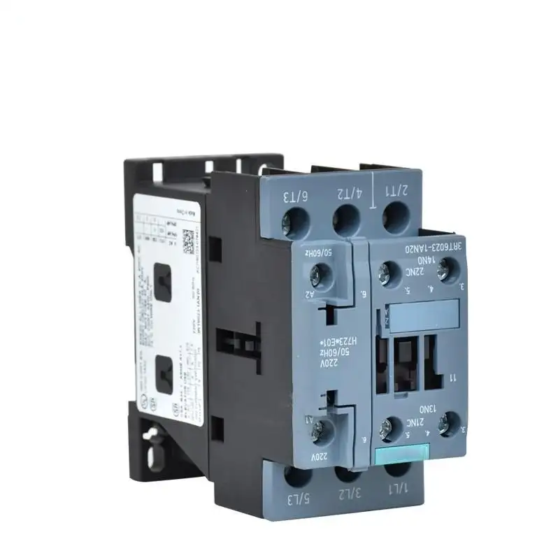 Kontaktor listrik AC tipe 3 tiang tegangan rendah 3 p 17A 25A 63A kontaktor
