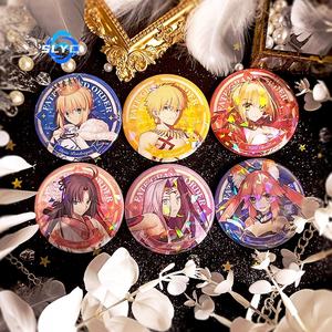 FATE FGO Anime Métal Laser Verre Badge Marchandise Artoria Gilgamesh Tamamo-no-Mae Shiki Ryougi - Product Image 2