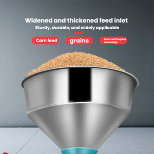 Moulin à <span class=keywords><strong>grains</strong></span> électrique commercial, moteur 5,5 kW, poudre fine pour boulangerie et traitement des céréales complètes - Product Image 4