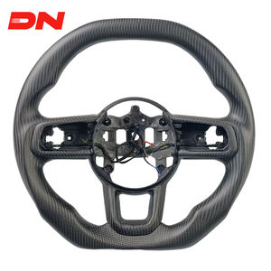 <span class=keywords><strong>Volant</strong></span> en fibre de carbone forgée et cuir pour <span class=keywords><strong>Jeep</strong></span> Gladiator Wrangler JK 2019-2024 avec intérieur sport amélioré - Product Image 2