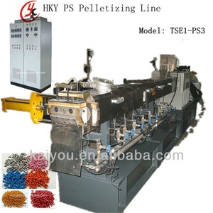 HKY-30 CO-ROTATING song song đôi vít máy đùn nhóm với nước mát giằng pelletizer - Product Image 5