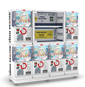 The Gumball Coin Operated Capsule Toy Vending <b>Machine</b> 50-100mm With Indicator Light For <b>Amusement</b> Park - Product Image 5