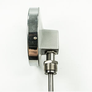 Termómetro con esfera de acero inoxidable, de 100mm Longitud de inserción, termómetro con sonda de acero inoxidable - Product Image 6