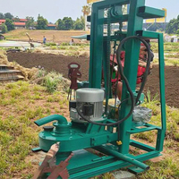 Nouvelle machine de forage de puits d'eau hydraulique sur chenilles Dolphin automatique 100m 220V haute efficacité
