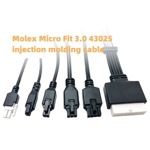 كابل مستطيل مايكرويف صالح سلسلة 2 3 4 6 8 موليكس المكونات لسد كابل حقن Overmolded كابل حقن - Product Image 6