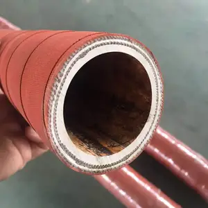 Flexible UHMWPE EPDM Chemical suction discharge Hose tube antistatic chemical rubber hose factory