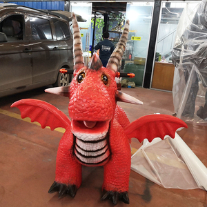 Công Viên Giải Trí Sản Phẩm Trong Nhà Và Ngoài Trời Trẻ Em Đi Xe Trò Chơi Bánh Mô Phỏng <span class=keywords><strong>Dragon</strong></span> Ride - Product Image 4