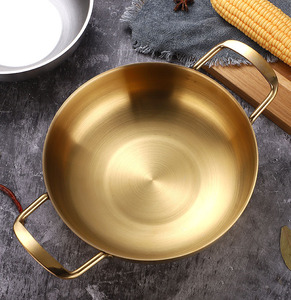 Sartén <span class=keywords><strong>de</strong></span> Acero Inoxidable <span class=keywords><strong>de</strong></span> Alta Calidad a <span class=keywords><strong>Precio</strong></span> <span class=keywords><strong>de</strong></span> Fábrica, Sartén para <span class=keywords><strong>Paella</strong></span> <span class=keywords><strong>de</strong></span> Mariscos con Dos Asas - Product Image 5