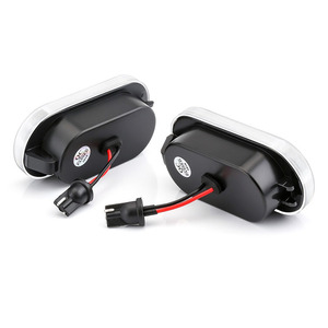 Clignotants latéraux dynamiques à LED KEMAUTO avec effet de fumée 12V 5W pour VW <span class=keywords><strong>Golf</strong></span> 3/<span class=keywords><strong>4</strong></span> T5 Polo 6N Sharan - Rétrofit/Amélioration Nouveau - Product Image 4